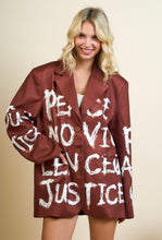 Bold statement Blazer